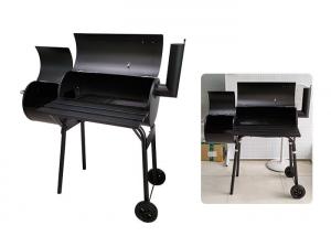 Quality Black Portable Bbq Grill Products , Charcoal Barbecue Stove For Gathering Party wholesale