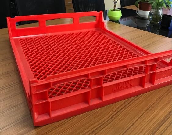 690*605*150mm cheap food grade plastic bakery crate