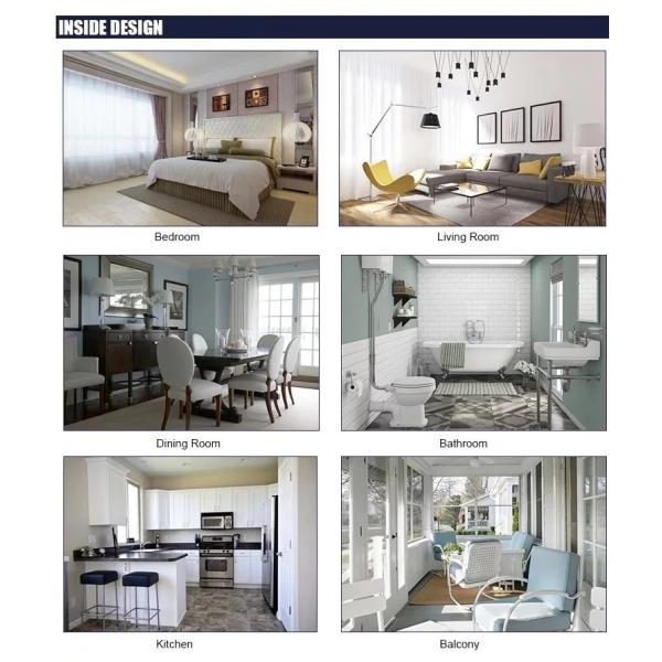 Sound Proof Tiny Light Steel Villa House 55m2