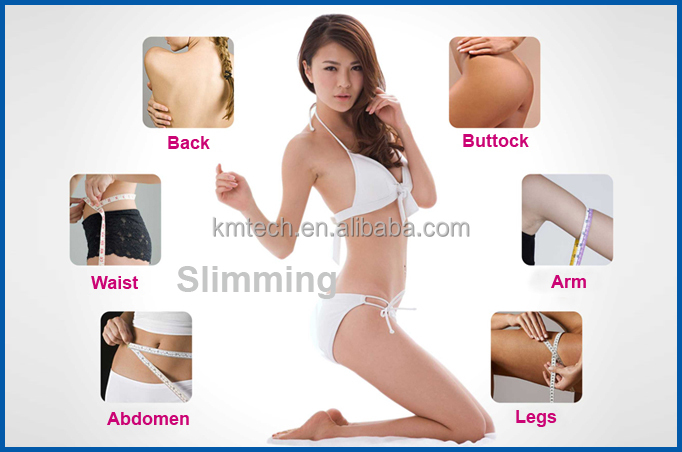 Commercial Cavitation RF Vacuum Slimming Machine 7 in 1 For Beauty Center