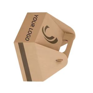 Wholesale Custom Eco-Friendly Burger Boxes - Greaseproof Kraft Paper Packaging