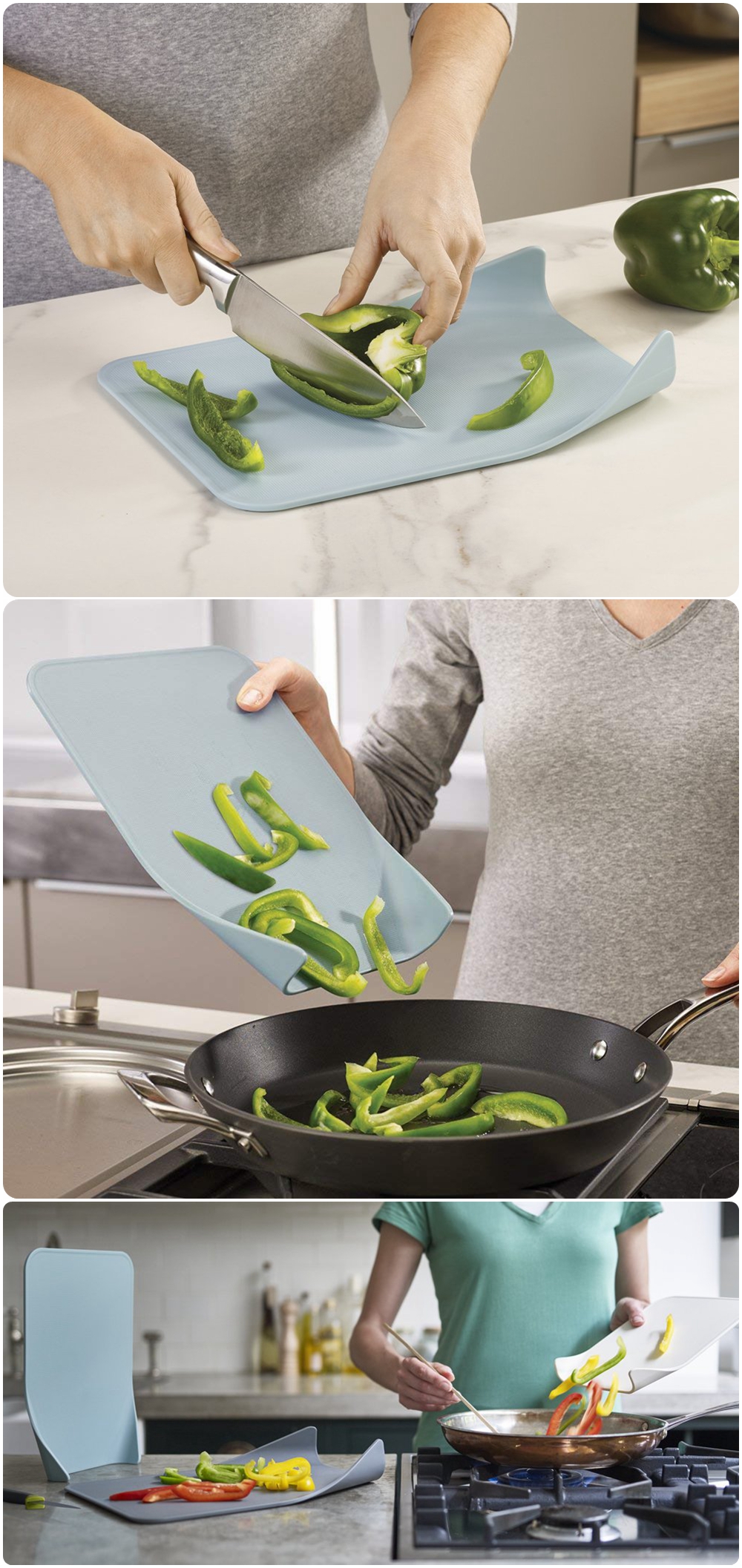 Flexible Plastic Chopping Board Set FOB PORT Ningbo Sustainable for Muebles De Cocina