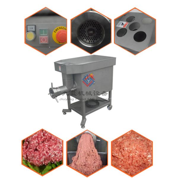 CE Approved Beef Meat Mincer Machine / Stainless Steel Industrial Meat Grinder