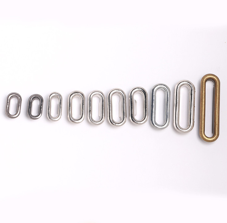 Metal Electroplated Hollow Eyelet Buckle Diameter 4-10mm Suitable For Clothing, Canvas Shoes Bag Accessories