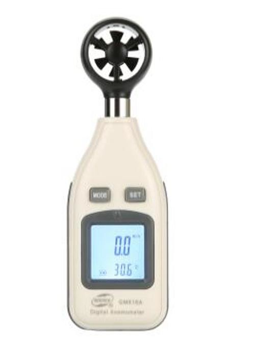 Quality GM816A 6F22 9V Portable Digital Anemometer Air Flow Meter wholesale