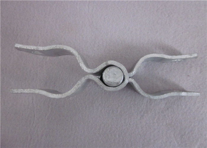 Hot-Dip Galvanized Male And Female Strap Fence Fittings For Chain Link Fence