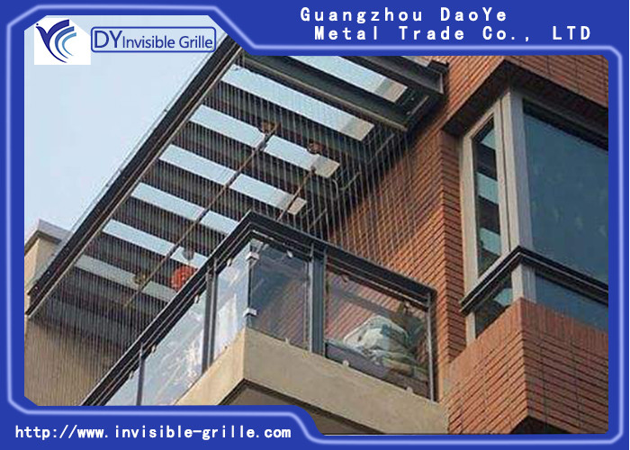 Quality Standard Powder Coated 3mm Invisible Grill For Windows wholesale