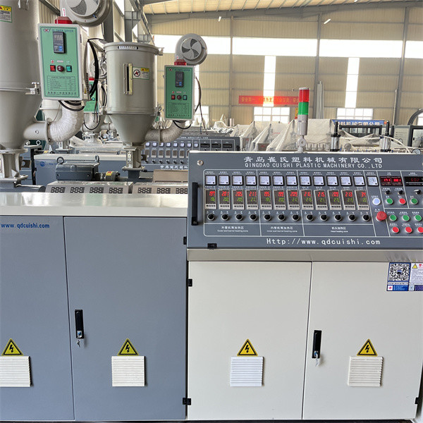 Agriculture Double Screw Extruder Machine Plastic PVC CPVC UPVC Pipe Machine