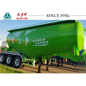 Quality 3 Axle Light Bulk Cement Tank Trailer 50 Tons Payload wholesale