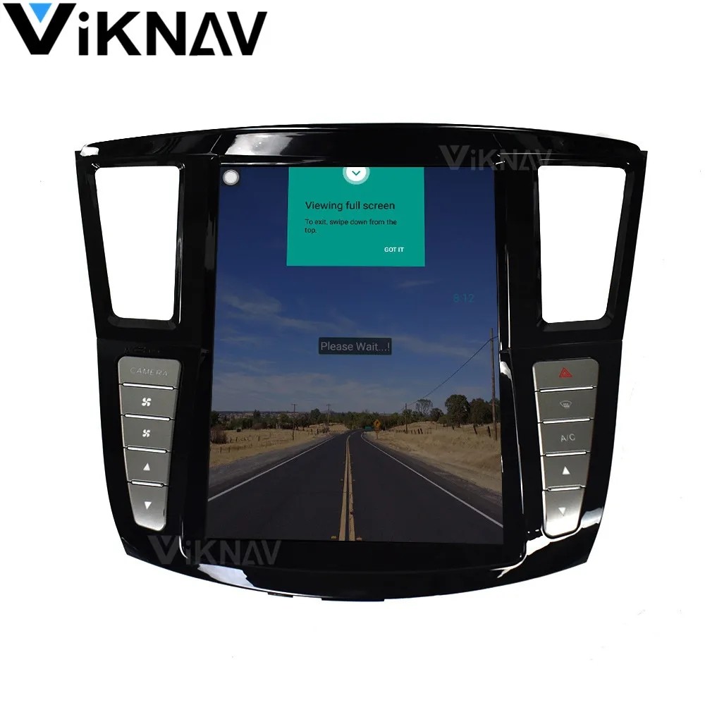 12.1 Inch Touch Screen Car radio For Infiniti JX35 QX60 GPS Navigation Multimedia Player Android Wireless Carplay BT