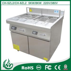Quality Freestanding stainless steel body advanced restaurant deep fat fryer reviews wholesale