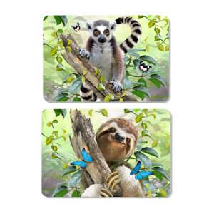 Quality Animal 3D Lenticular Plastic Placemat For Promotion 28 * 38cm wholesale