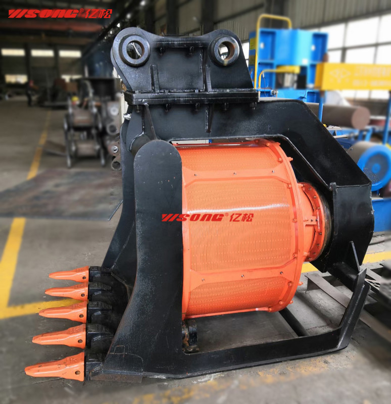 Construction Works Harodox 450 Screening Bucket For Digger