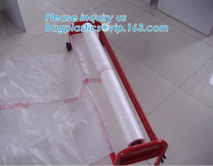 hot sale auto paint masking for automotive film, plastic pe auto paint masking film for automotive paint, bagease packs