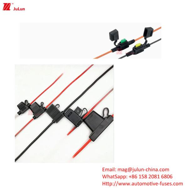 EU UL Standard Truck / Energy / Bus Fuse Holder Rated Current 5A/100A Suitable For Automotive Electronic Circuit Protection