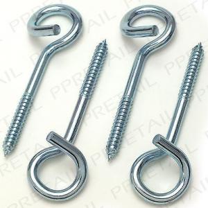 Screw Eye Bolt Zinc Plated Fasteners With Ring Applied Rigging Hardware