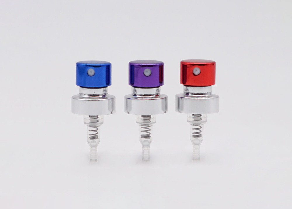 Fea18mm Dispenser Perfume Spray Pump With Colorful Actuator