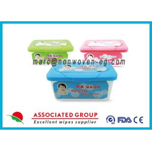 Quality Hypoallergenic Bamboo Baby Wet Wipes Flushable Natural Extract wholesale