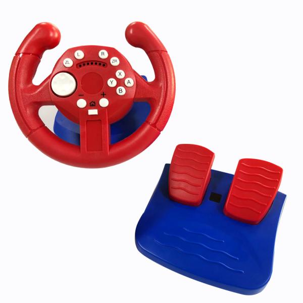 Mini Video Game Steering Wheel compatible with Nintendo Switch/ Playstation3
