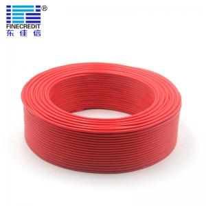 China H05V-U / H07V-U/BV Industrial Flexible Cable , Building 6mm Round Electrical Cable on sale