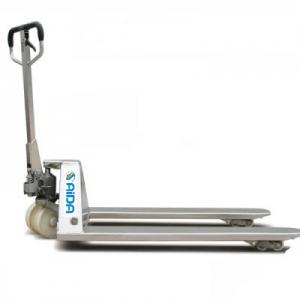 China CE Approval Stainless Steel Hand Pallet Truck , Hygienic 2000kg Pallet Truck on sale