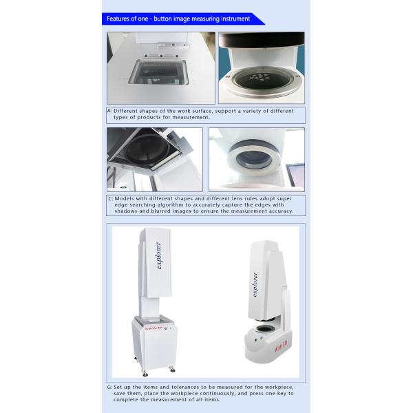 220V Electronic Video Measuring Machines For Industrial Detection