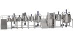 Industrial Homogenizer Toothpaste Making Machine With High Shear Mixer