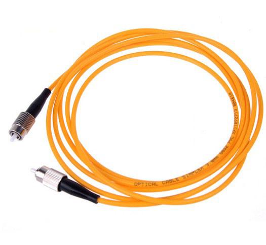 Cheap Orange color Fiber Optic Patch Cord FC To FC Multimode Simplex for sale