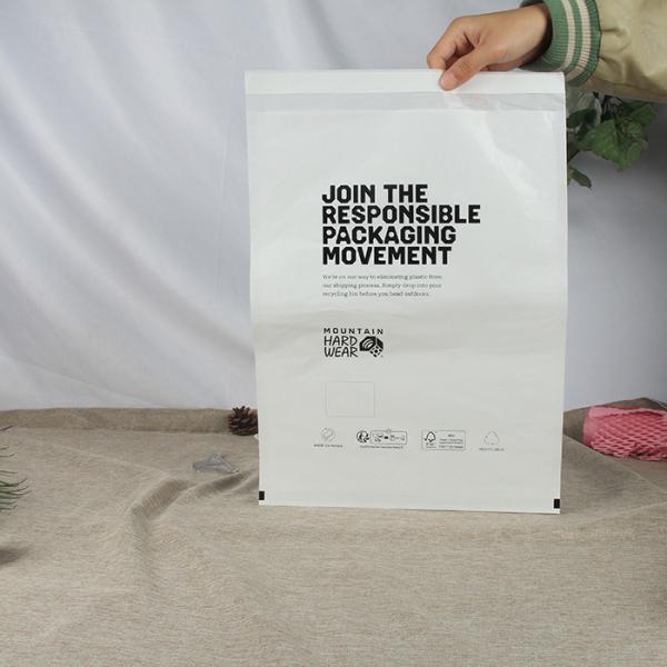 Glossy Film Paper Envelope Bag 15x20cm Recyclable Reusable Mailing Envelopes