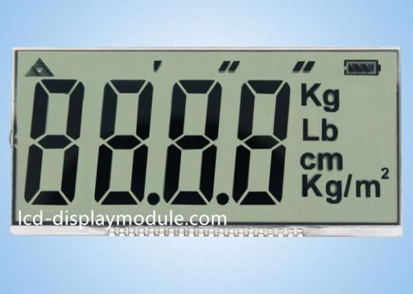 Cheap 20 Metal PINs Twisted Nematic Display For Electronic Scale ISO14001 Approved for sale