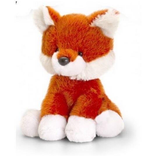 Cheap 8 inch Brown Wild Fox Stuffed Animal Toys Holiday Stuffed Toys for sale