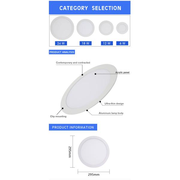 Sqaure ultra rgb office 2x4 recessed commercial led panel light