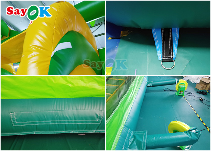 Blow Up Slip N Slide Inflatable Bouncer House Water Slide Combo Commercial Bouncy Slides