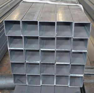 China Galvanized Square Rectangular Steel Tubes Hot Dip Hollow Section Greenhouse on sale