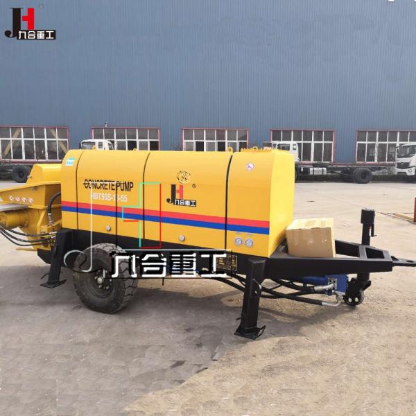 Diesel And Electric Power Type Tow Behind Trailer Stationary Station Concrete Pump Schwing Stetter Concrete Pumps