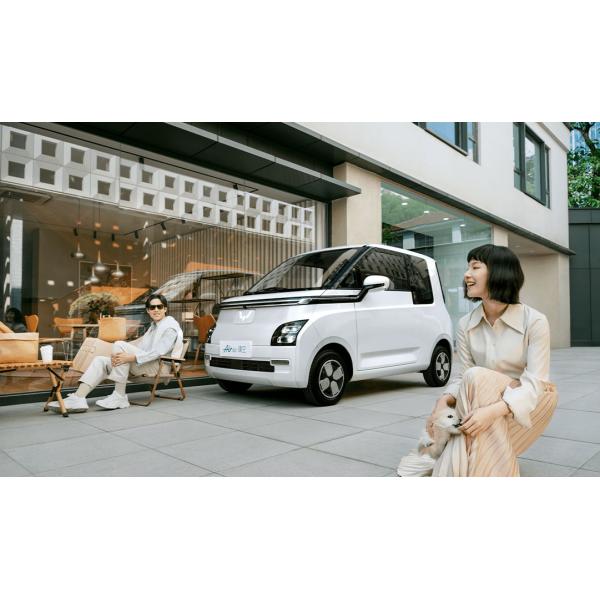3 Doors 4 Seats Hatchback Electric Vehicle Wuling Mini EV Wuling Air 30kw Max Power Electric Electric Cars for Sale