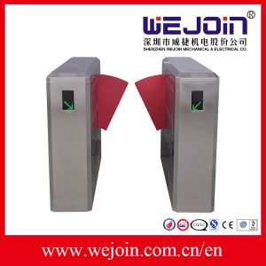 Quality Wing 600mm SST 304 Full automatic Flap Turnstile Barrier Gate wholesale