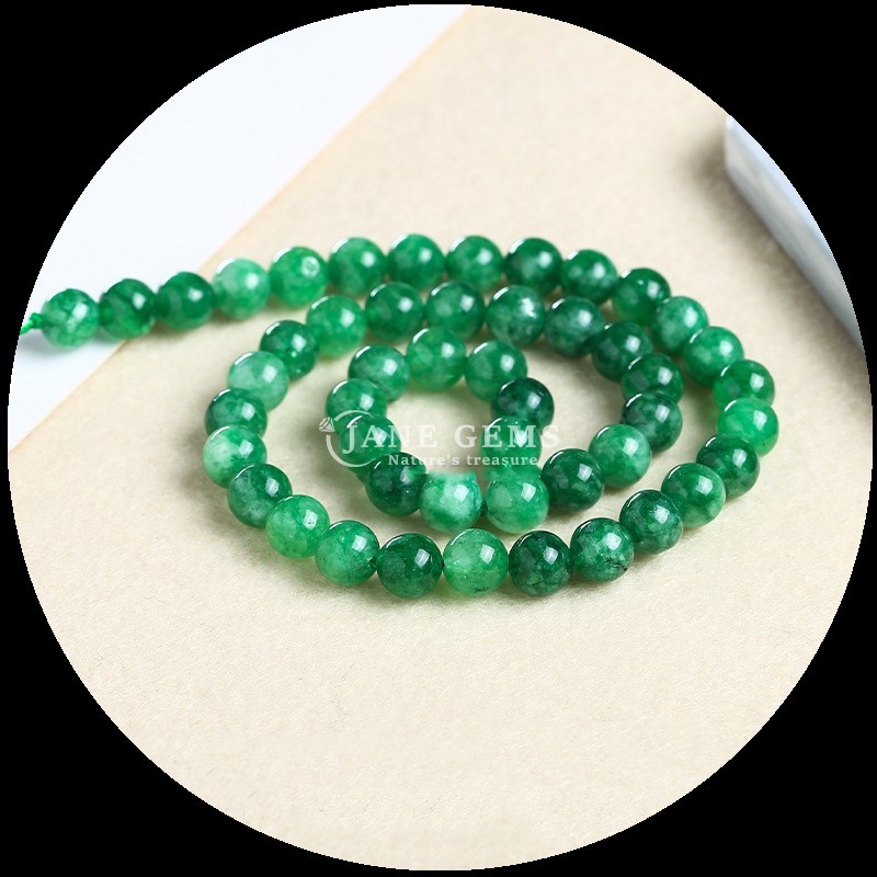 Round Cut Gemstone Various Colors Chalcedony Loose Bead Strands Perfect for DIY Jewelry Creations