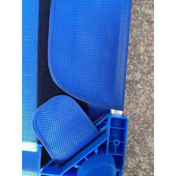 Preschool cheap Children Plastic Bed with Mesh Cloth Stackable