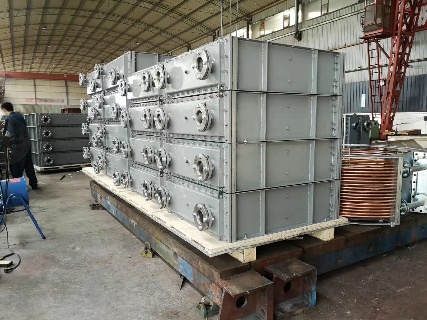 Stainless Steel Heat Exchanger Air Cooler Oil Cooler ISO TUV CE Certificated