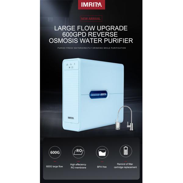 50/60Hz Home Reverse Osmosis Water Purifier System 600GPD Under sink