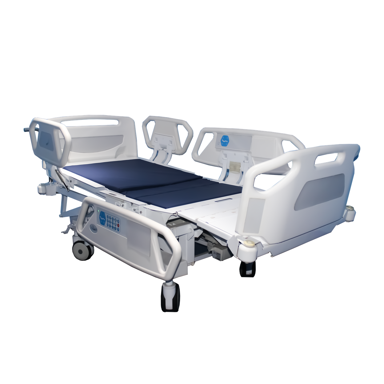 500H Manually Power Electric Icu Hospital Bed For Patient ODM