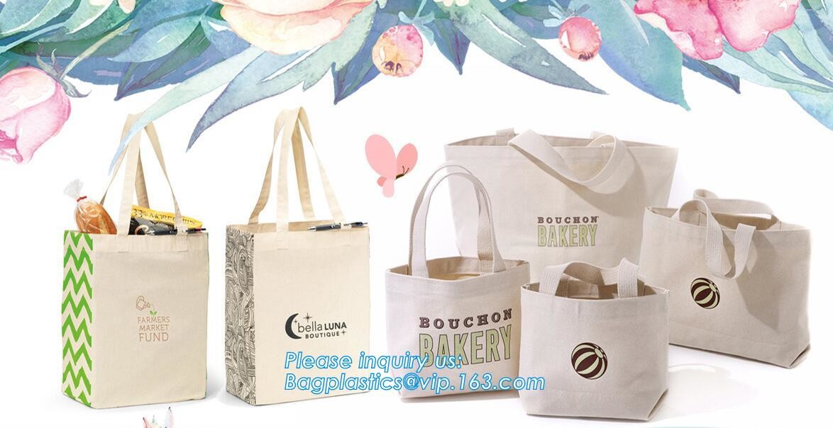 Reusable 100% Cotton Canvas Bag Canvas Tote Bags Convenient Environmentally Grocery Shopping Bags,zipper canvas bag cott