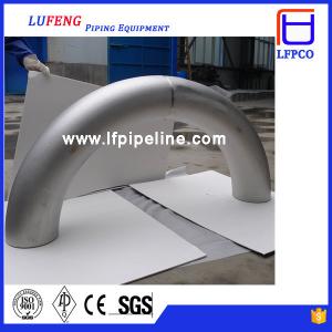 China Mirror or Satin Pipe Elbow Pemco 90 Degree Stainless steel elbow for Staircase Railing on sale