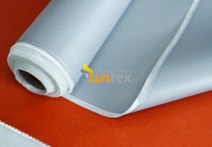 Quality High Temperature Heat Resistant Silicone Coated Fiberglass Fabric Thermal Insulation wholesale