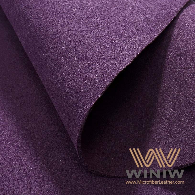 purple suede shoe lining with original material ready from WINIW