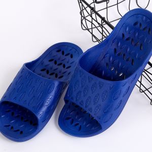Family Skid Proof Pvc Slippers Antimicrobial Bath Slipper Easy Cleaning