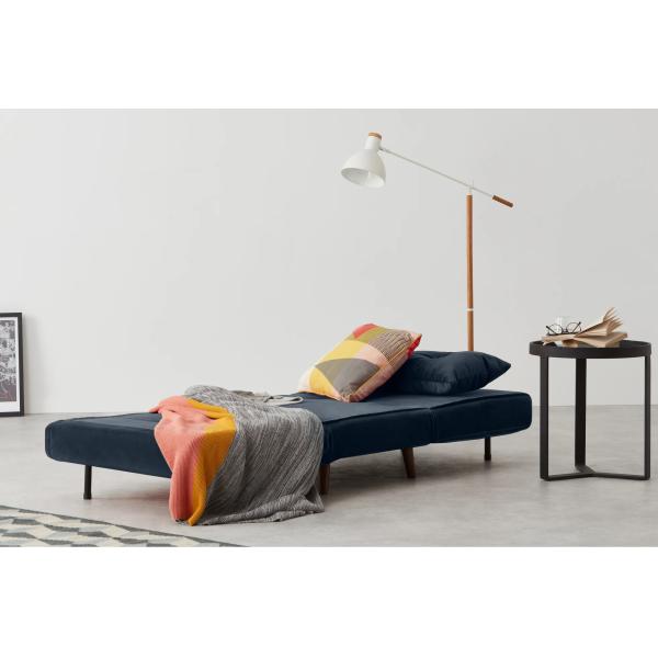 Small Space Hotel Sofa Bed High Density Velvet Single Sofa Easy To Put Down Type