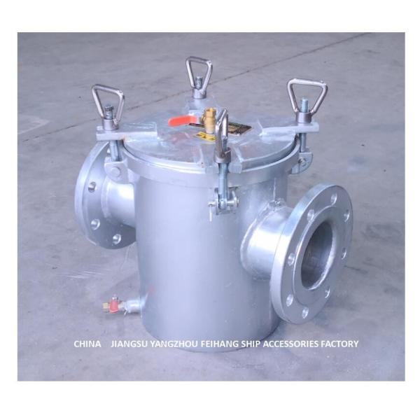 Straight-Through Sea Water Filter For Host Sea Water Pump Inlet AS100 CB/T497-2012