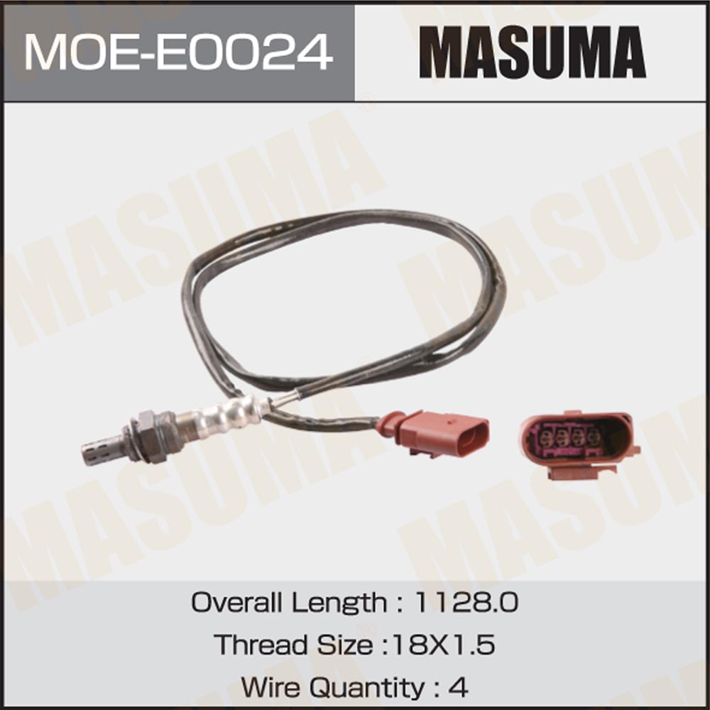 1HDT Engine MOE-E0024 MASUMA Auto Electrical Ratio Oxygen Sensor for AUDI A4 3.2L AUK